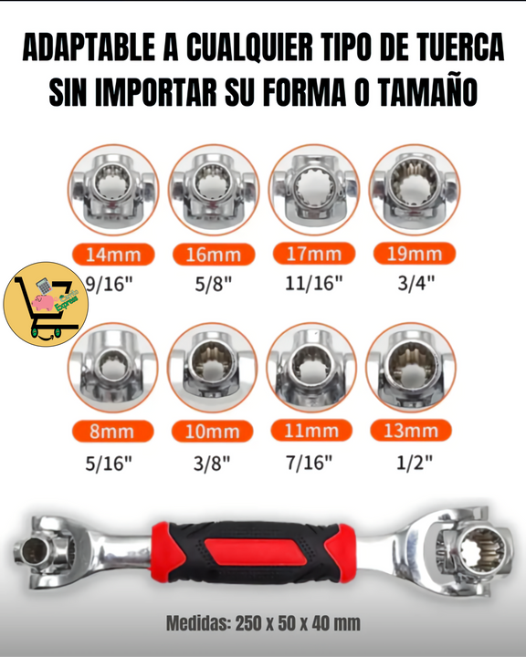 Power-Max™️ORIGINAL LLAVE INGLESA MULTIUSOS 48 EN 1 # Envió Gratis a toda Guatemala #